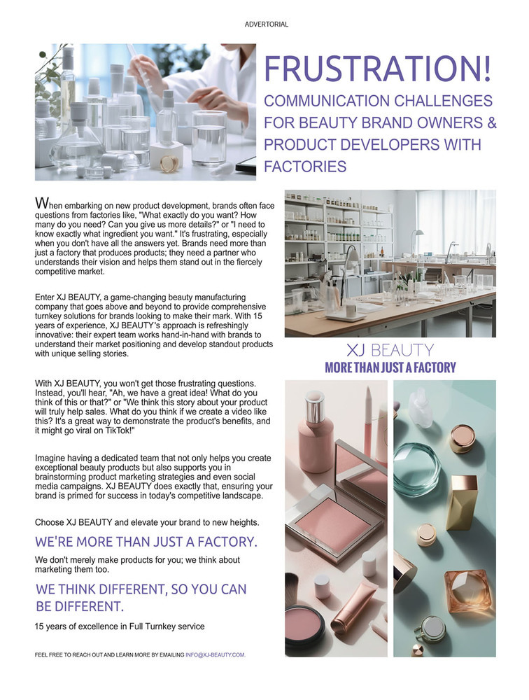 Global Cosmetic Industry Magazine - June 2023 - FRUSTRATION!
